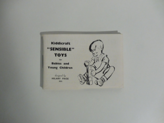 Kiddicraft sensible toys for babies and young children designed by Hilary Page